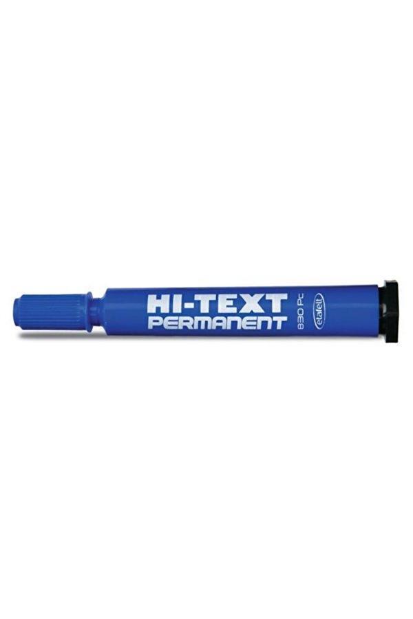 Hi-Text 830 Permanent Yan Kesik Uçlu, Kaligrafi Kalemi- Mavi-1 Adet - Image 1