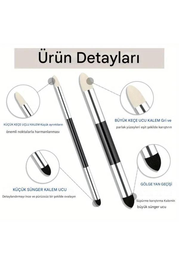 Sanathobi Eskiz Sünger-Keçe Silgi, Yıkanabilir, Kara Kalem Silgi, Gölgelendirme, Porselen Boyama-2 Adet - Image 1