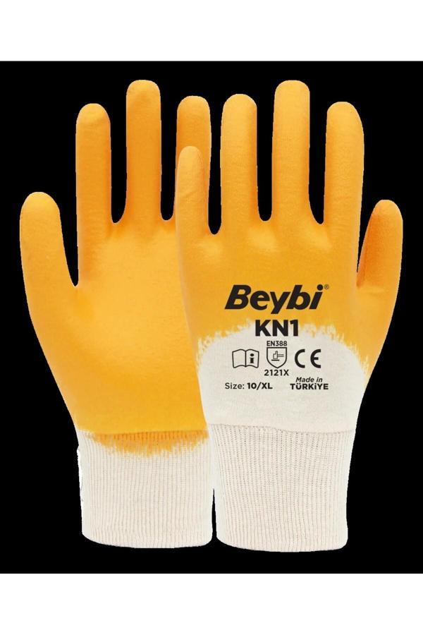 Beybi Kn1 Nitril Eldiven 12 Adet Pamuk 10 Beden - Image 1