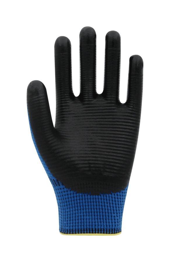Beybi Pn-Zebra Polyester Örgülü Eldiven 12 Adet (Kırmızı) - Image 1