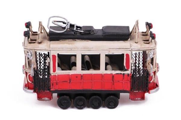 Dekoratif Metal Taksim Tramvay Küçük 1104W-5 small - Image 1