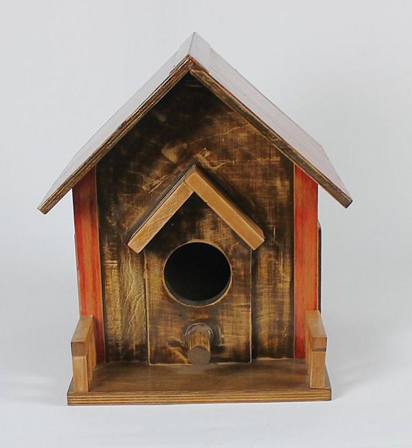 Ahşap Kuş Evi 27x30x34 cm. - Image 1