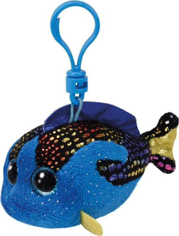 TY Beanie Boo´s Aqua Balık Peluş Anahtarlık - Image 1