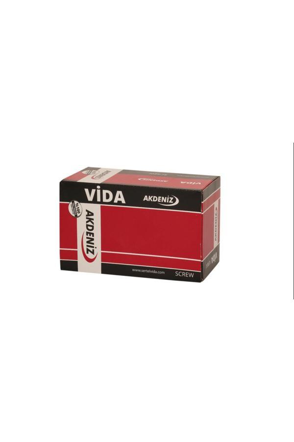 Sunta Vidası 5x50 mm 200'lü Paket – Mobilya & Ahşap Uygulamaları için Güçlü, Paslanmaz Vida Seti - Image 1