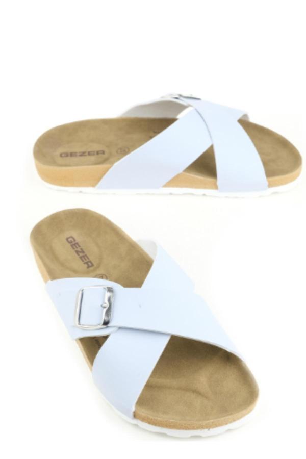 Efsoon Organics Yazlık Kadın Terlik Mantar Taban Terletmez Uzun Süre Rahatlık Sağlar - Image 1