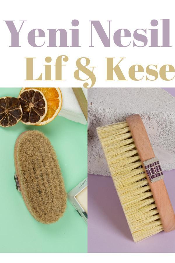 Efsoon Organics Yeni Nesil Kese Ve Lif - Yumuşak Fırça Ile Liflen Sert Fırça Ile Keselen - Image 1