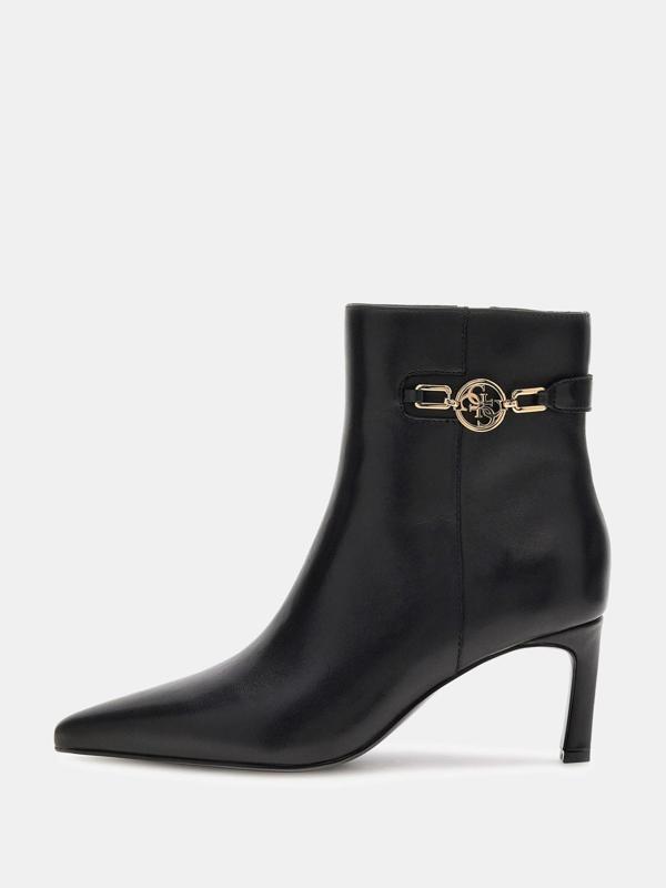 Guess Paislie Kadın Siyah Deri Bot FLFPAILEA10-BLACK - Image 1