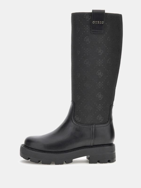 Guess Yannis Kadın Siyah Bot FLFYNNFAL11-BLACK - Image 1