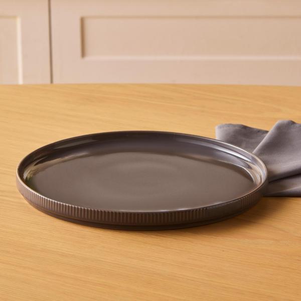 Karaca Massimo Servis Tabağı Antrasit 26 cm - Image 1