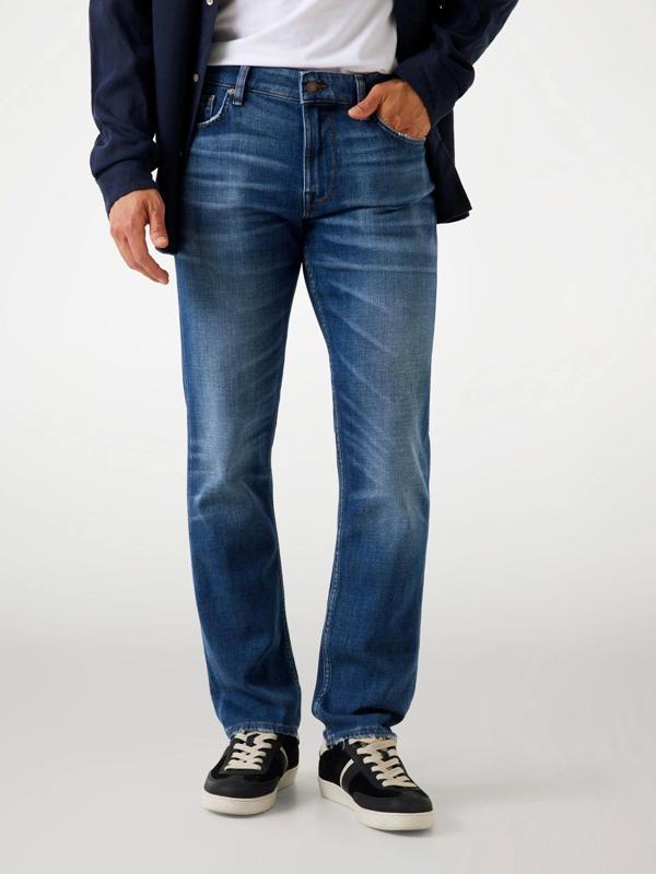 Guess Finnley Erkek Lacivert Slim Fit Jean M5YAS2D5QB1-CULR - Image 1