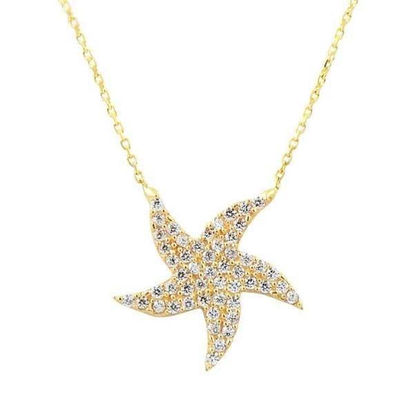 Deniz Yıldızı Kolye 1,98 Gram 14 Ayar Altın - Image 1