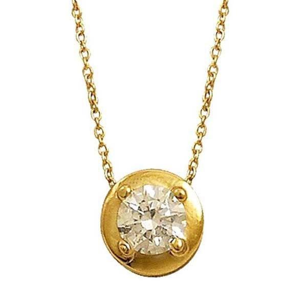 Tektaş Kolye 1,31 Gram 14 Ayar Altın - Image 1