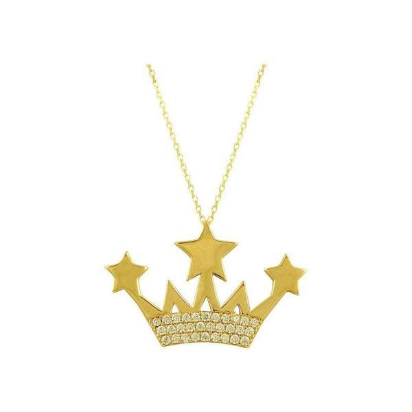 Kral Tacı 14 Ayar Altın Kolye 3.10 Gram - Image 1