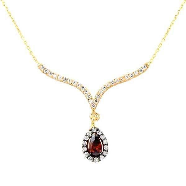 Damla Kolye 2,04 Gram 14 Ayar Altın - Image 1