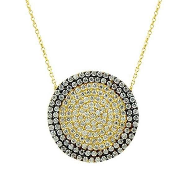 Kolye Sosyetegözü 3,34 Gram 14 Ayar Altın - Image 1