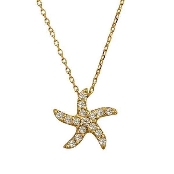 Deniz Yıldızı Kolye 2,20 Gram 14 Ayar Altın - Image 1
