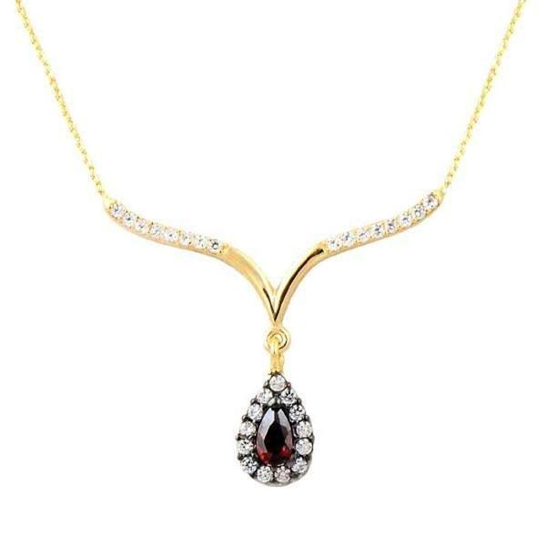Damla Kolye 2,30 Gram 14 Ayar Altın - Image 1