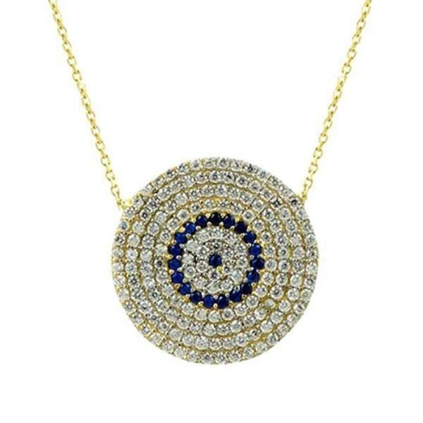 Kolye Sosyetegözü 3,42 Gram 14 Ayar Altın - Image 1