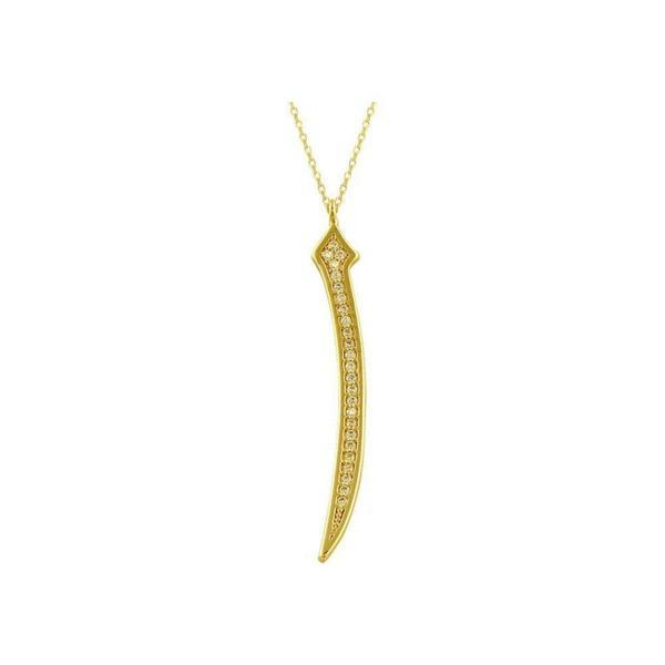 14 Ayar Altın Elif Kolye 3.35 Gram - Image 1