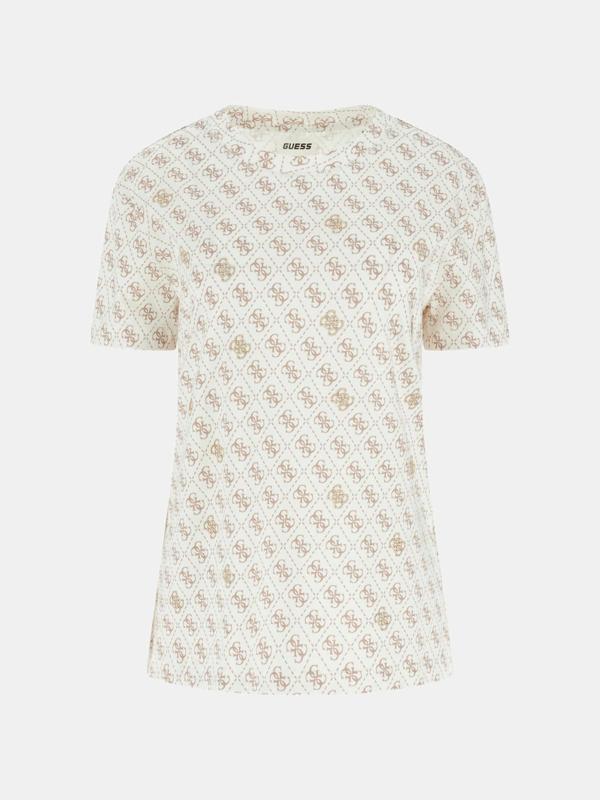Guess Rhombus Kadın Çok Renkli Aktif Regular Fit T-Shirt V5BI14I3Z14-P0NS - Image 1