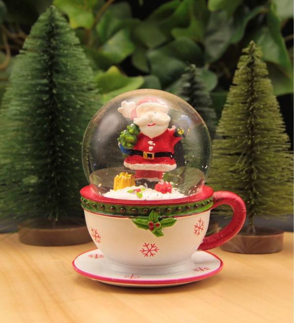 Yılbaşı Noel Kar Küresi Merry Christmas Fincan - Image 1