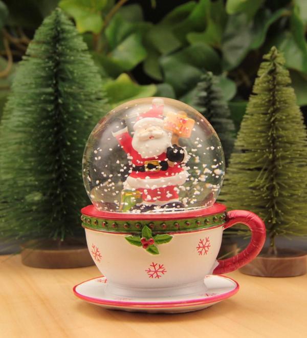 Yılbaşı Noel Kar Küresi Merry Christmas Fincan - Image 1