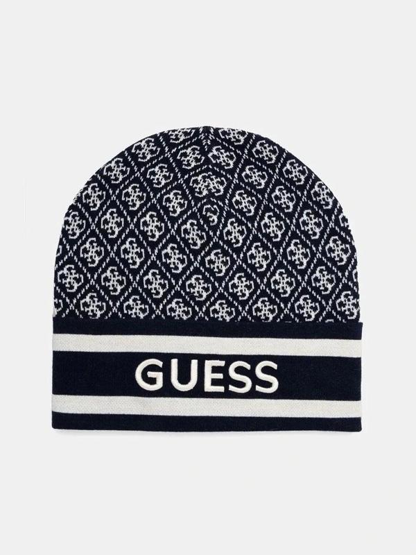 Guess Sevyn 4G Kadın Lacivert Yün Karışımlı Bere W4BZ21Z3JD2-FBDI - Image 1