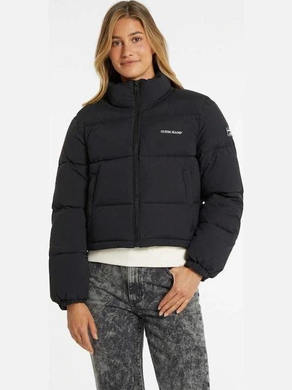 Guess Gj Cropped Kadın Siyah Mont W4BL20WGII2-JBLK - Image 1