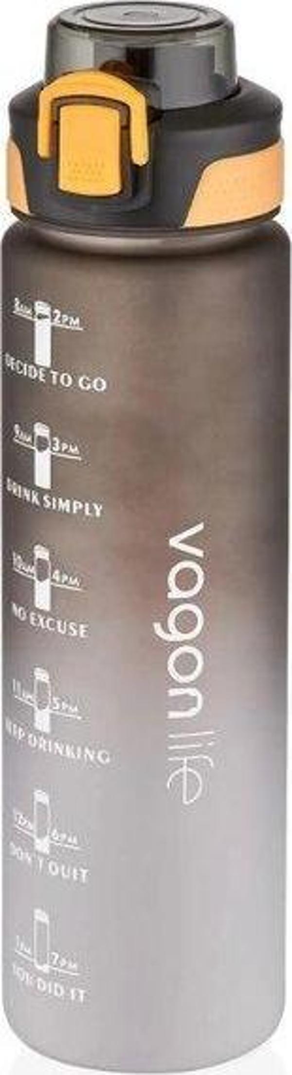 Vagon Motivasyon Matara 2310 Siyah-Beyaz 1000 ml - Image 1