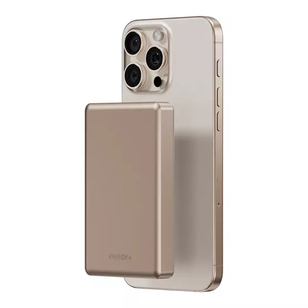 Energea AluPac 10.000 mAh Magsafe Powerbank-Gold - Image 1