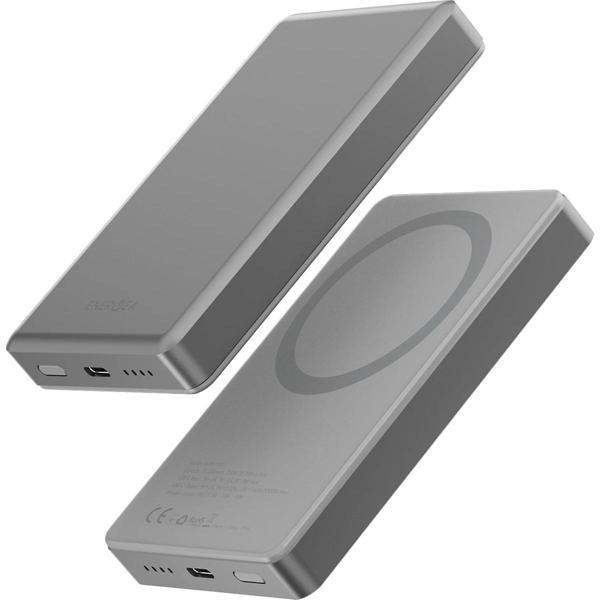 Energea AluPac 10000 mAh Magsafe Powerbank-Gri - Image 1