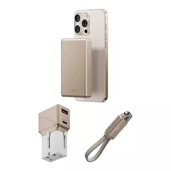 Energea X Bazic Travel Kit Set - Gold - Image 1