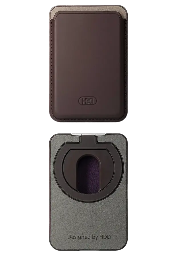 HDD Stant Özellikli Magsafe Kartlık - Kahverengi - Image 1