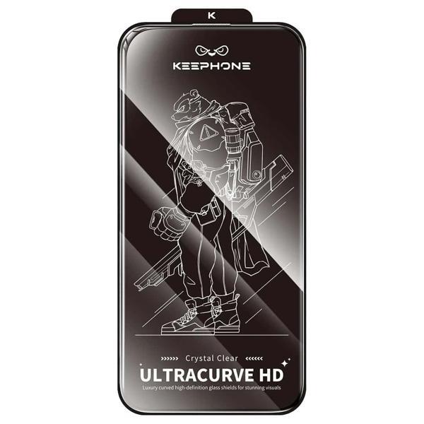 Keephone iPhone 16 Pro Max HD Ekran Koruyucu-Siyah - Image 1