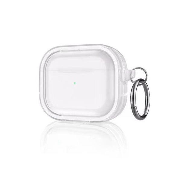 Movenchy Airpods Pro 2 Shiny Şeffaf Kılıf - Beyaz - Image 1