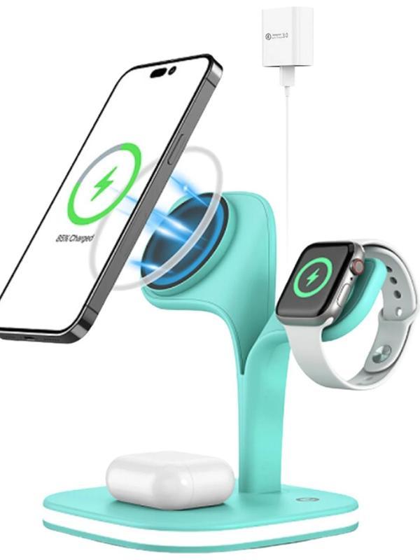 Newface Magsafe Şarj İstasyonu Set - Yeşil - Image 1