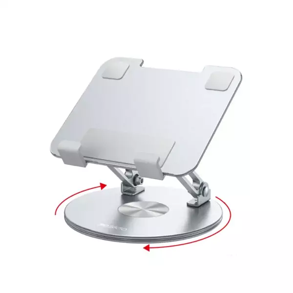 Yesido 360 Derece Ayarlanabilir Metal Standı-Gümüş - Image 1