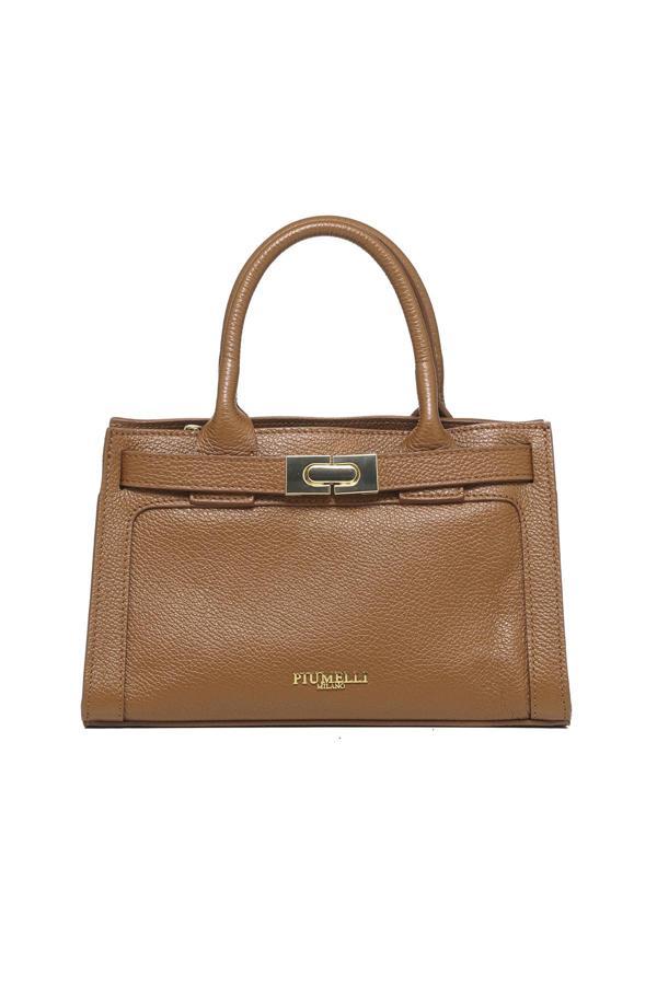 Kadın Çapraz Çanta IRA Piumelli Milano Bag D17 Tobacco - Image 1