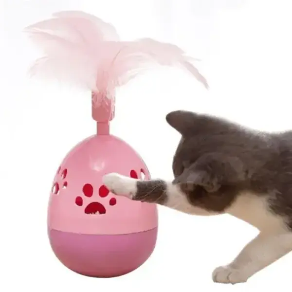 Pati Desenli Tüylü Hacı Yatmaz Oyuncak - Image 1