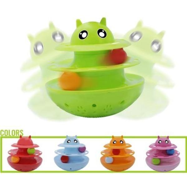 Mama Hazneli Yatmaz Kedi Köpek Oyuncağı - Image 1