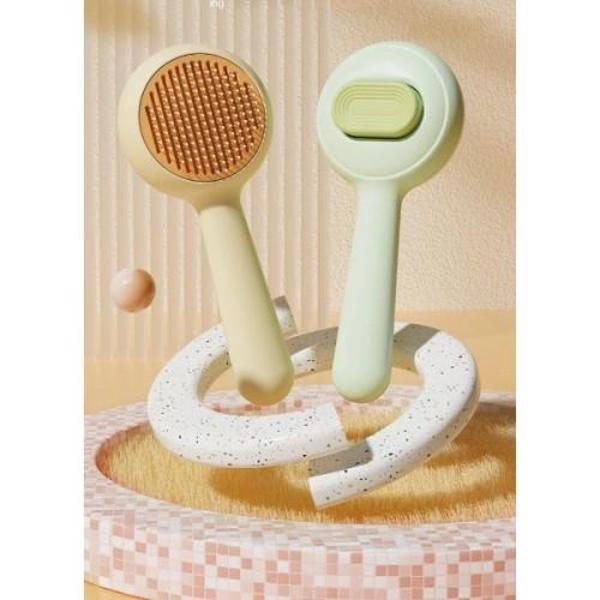 Evcil Hayvan Yuvarlak Basmalı Tarak - Image 1