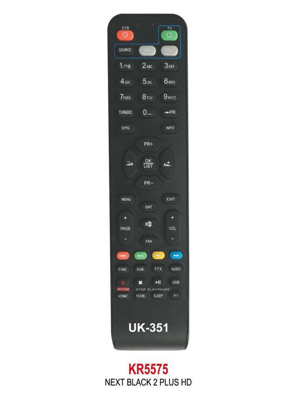 NEXT BLACK 2 PLUS HD UYDU KUMANDASI - Image 1