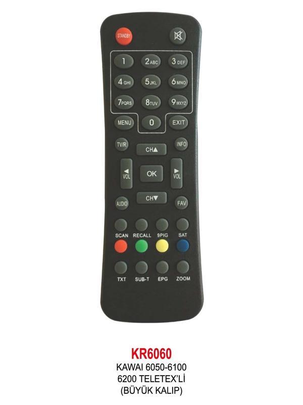 KAWAI 6050-6100-6200 TELETEX’Lİ (BÜYÜK KALIP) KUMANDA - Image 1