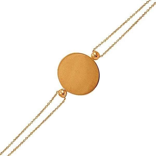 Plaka Bileklik 2,50 Gram 14 Ayar Altın - Image 1