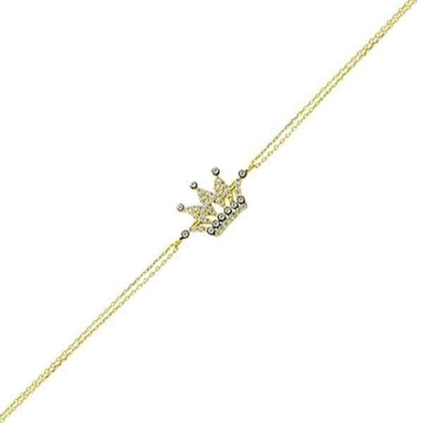 Bileklik Kraliçe Tacı 2,07 Gram 14 Ayar Altın - Image 1