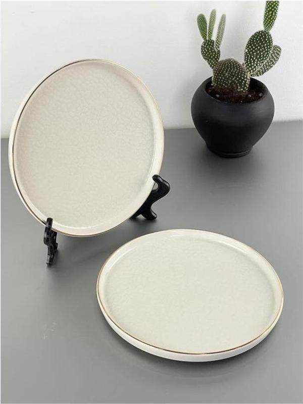 Glore İstanbul Vella 6 Kişilik Pasta Tabağı 20 Cm - Image 1