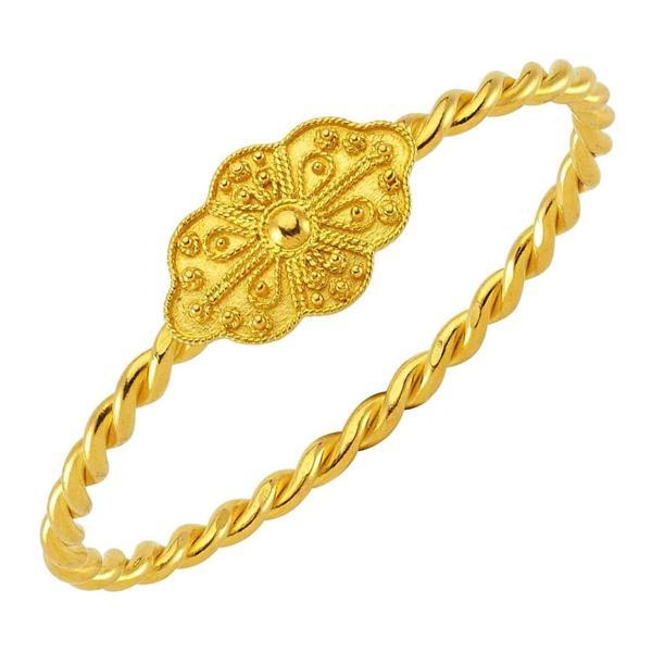 Erzurum Kelepçe Bilezik Telkari Model 22 Ayar 35.00 Gram - Image 1