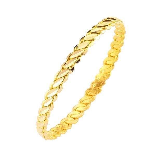 Burma 22 Ayar Altın Bilezik 25 Gram - Image 1