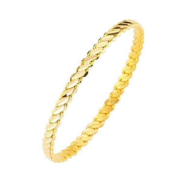 Burma 22 Ayar Altın Bilezik 17 Gram - Image 1
