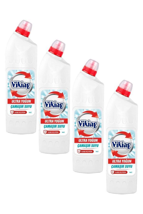 Viking Ultra Yoğun Çamaşır Suyu Inci 764 Ml X 4 Adet - Image 1